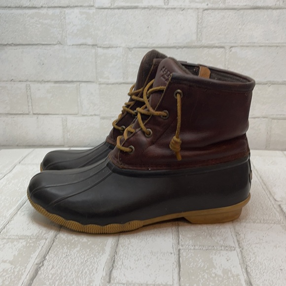 Sperry Shoes - Sperry Saltwater Leather Insulated Duck Boots 9